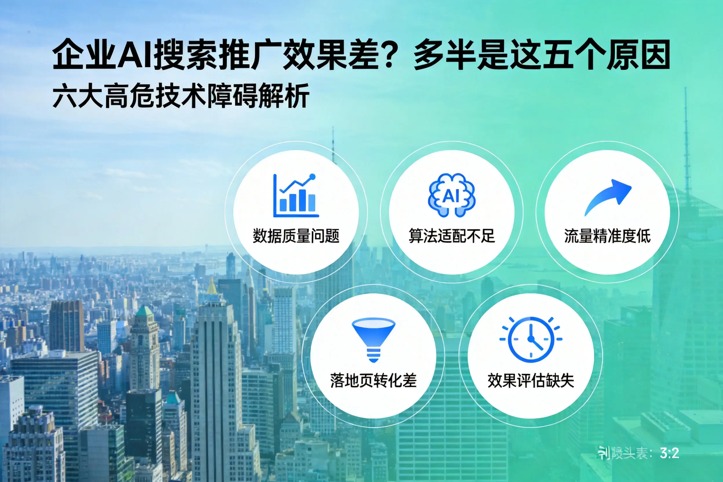 景泰企业AI搜索推广效果差?多半是这五个原因